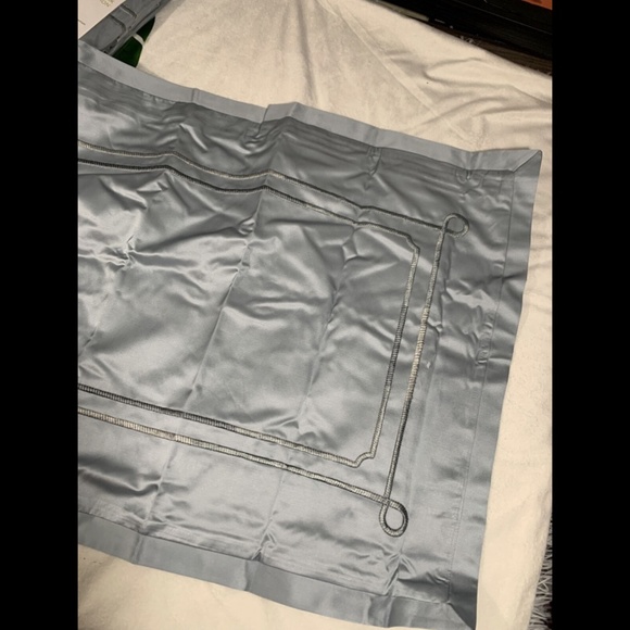 NIB [ 2 King ] Sham for‎ Hudson Park Embroidered Tile - Picture 5 of 12